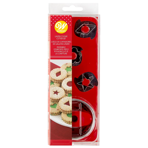 SET CORTADOR DE GALLETAS LINZER - WILTON