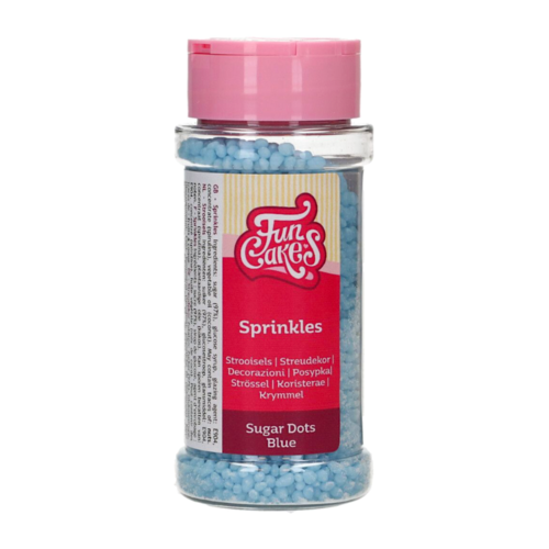 SPRINKLES FUNCAKES "SUGAR DOTS" - AZULES (80 G)