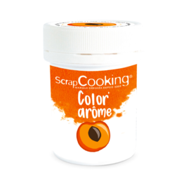 COLORANTE EN POLVO Y AROMA SCRAPCOOKING - NARANJA / ALBARICOQUE (10 G)