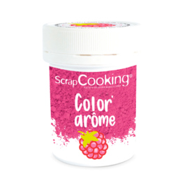 COLORANTE EN POLVO Y AROMA SCRAPCOOKING - ROSA / FRAMBUESA (10 G)