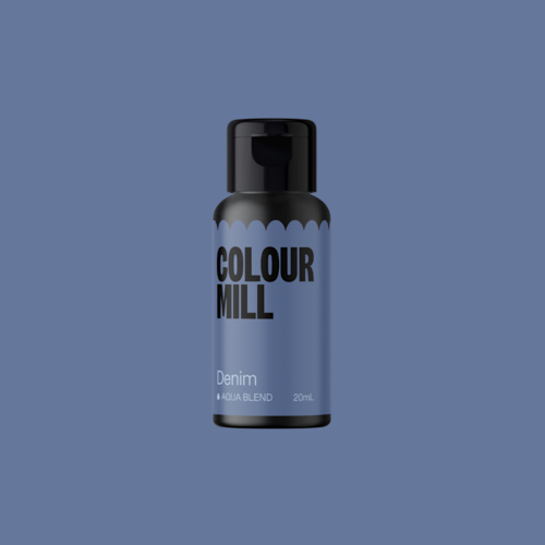 COLORANTE EN GEL COLOUR MILL. - AZUL "DENIM" (20 ML)