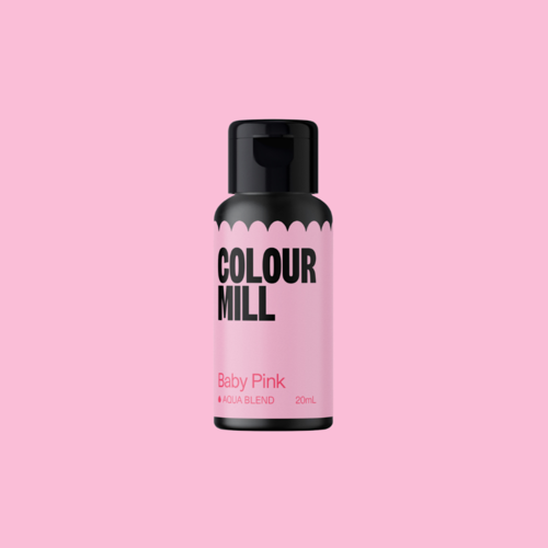 COLORANTE EN GEL COLOUR MILL. - ROSA BEBE / BABY PINK (20 ML)