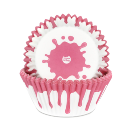 CAPSULAS CUPCAKE "HOUSE OF MARIE" - GOTEO ROSA