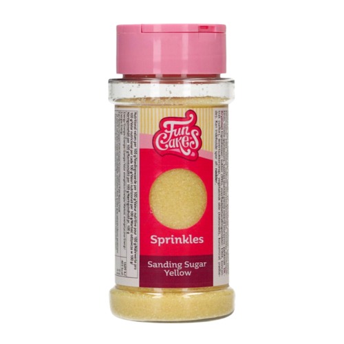 AZUCAR DE GRANO FINO "SANDING SUGAR" FUNCAKES - AMARILLO (80 G)