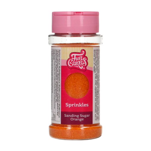 AZUCAR DE GRANO FINO "SANDING SUGAR" FUNCAKES - NARANJA (80 G)