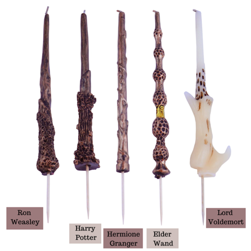 VELA CUMPLEAOS "HARRY POTTER" PME - VARITA DE "ELDER WAND"