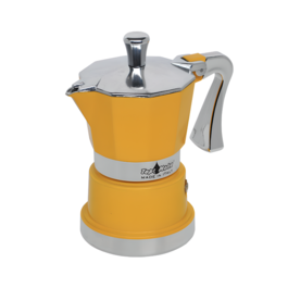 CAFETERA TOP MOKA "SUPER TOP" - AMARILLA (1 TAZA)