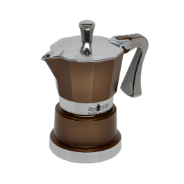 CAFETERA TOP MOKA "SUPER TOP" - MARRON (1 TAZA)