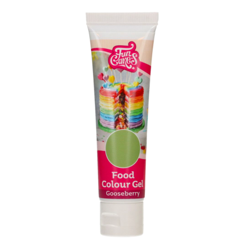 COLORANTE EN GEL DE FUNCAKES - GOOSEBERRY / GROSELLA 30 G