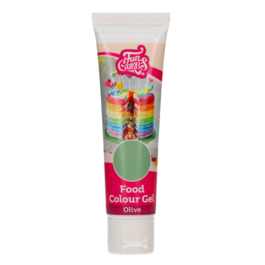 COLORANTE EN GEL DE FUNCAKES - OLIVE / VERDE OLIVA 30 G