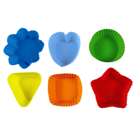 MOLDES SILICONA PARA CUPCAKES - PAVONI