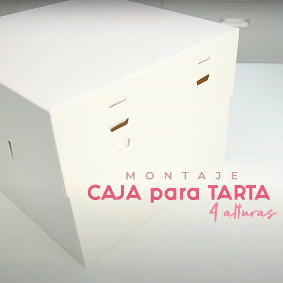 CAJA PARA TARTA 4 ALTURAS AJUSTABLES - 76 x 45 CM