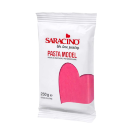 PASTA DE MODELAR SARACINO - FUCSIA 250 G