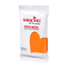 PASTA DE MODELAR SARACINO - NARANJA 250 G