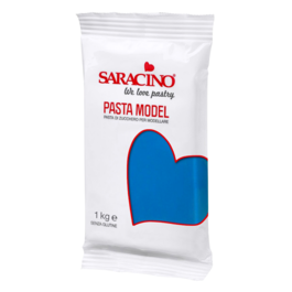 PASTA DE MODELAR SARACINO - AZUL 1 KG