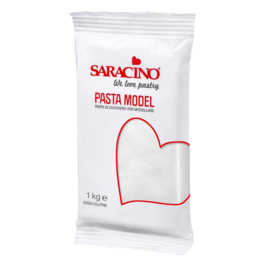 PASTA DE MODELAR SARACINO - BLANCA 1 KG