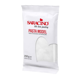 PASTA DE MODELAR SARACINO - BLANCA 250 G