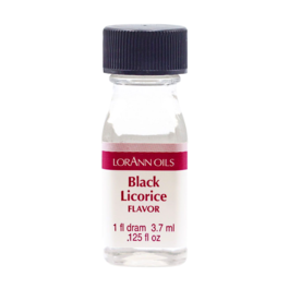 AROMA CONCENTRADO LORANN - REGALIZ NEGRA / BLACK LICORICE (3,7 ML)