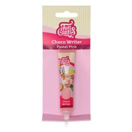 TUBO ESCRITOR "CHOCO WRITER" FUNCAKES - ROSA PASTEL (25 G)