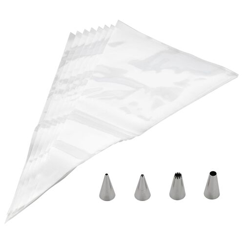SET BOQUILLAS Y MANGAS PASTELERAS MINI POSTRES - WILTON
