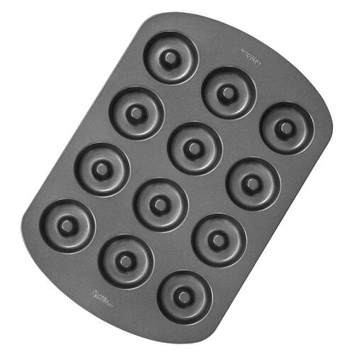 MOLDE PARA DONUTS MEDIANOS WILTON - 12 CAVIDADES