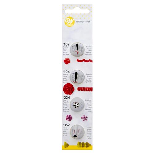 SET BOQUILLAS PARA FLORES WILTON