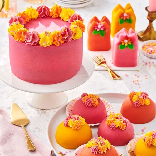 MULTIPACK MAZAPAN FUNCAKES - COLORES ESENCIALES (5 X 100 G)