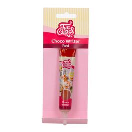 TUBO ESCRITOR "CHOCO WRITER" FUNCAKES - ROJO (25 G)