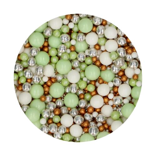 PERLAS DE AZUCAR BLANDAS FUNCAKES - MIX "BOTANICAL BLISS" (80 G)
