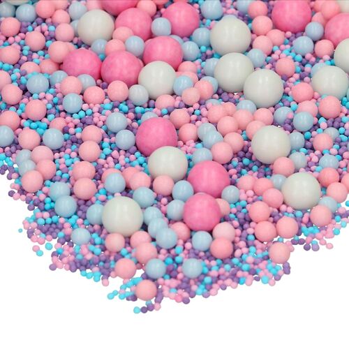 PERLAS DE AZUCAR BLANDAS FUNCAKES - MIX "BUBBLEGUM POP" (80 G)