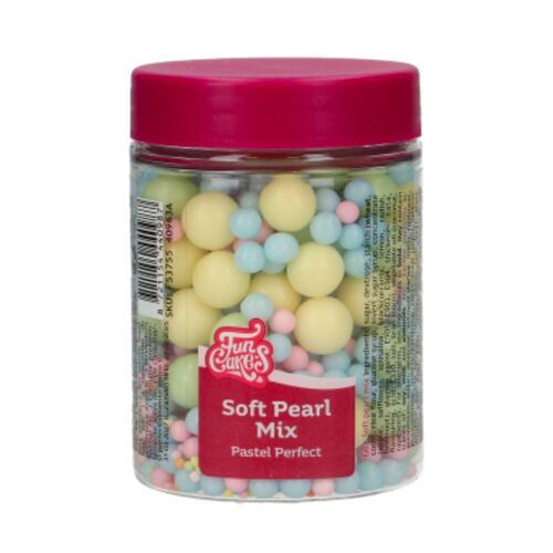 PERLAS DE AZUCAR BLANDAS FUNCAKES - MIX "PASTEL PERFECT" (80 G)
