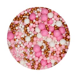 PERLAS DE AZUCAR BLANDAS FUNCAKES - MIX "PINK CELEBRATION" (80 G)