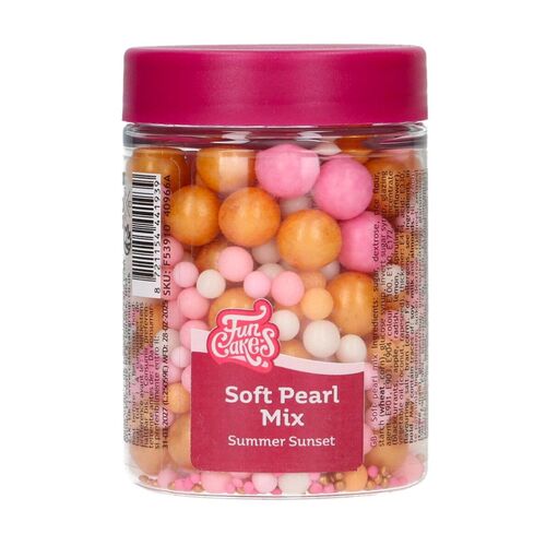PERLAS DE AZUCAR BLANDAS FUNCAKES - MIX "SUMMER SUNSET" (80 G)