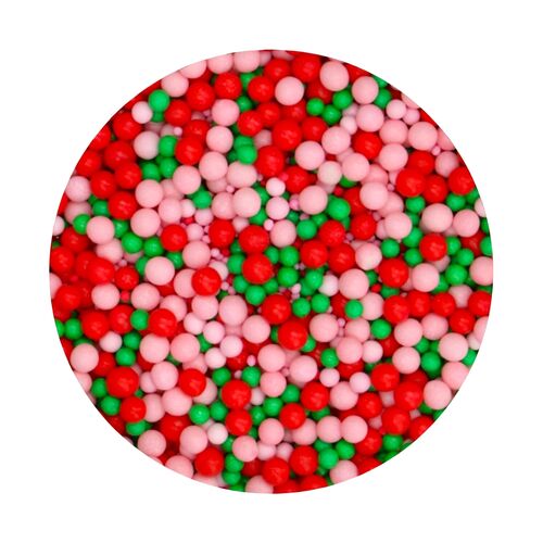 PERLAS DE AZUCAR BLANDAS FUNCAKES - MIX "WATERMELON PARTY" (80 G)