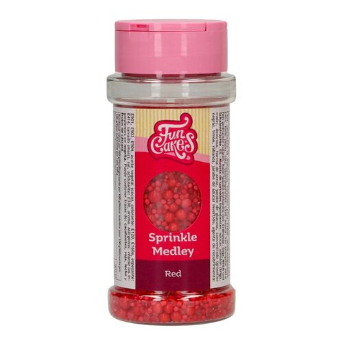 SPRINKLES FUNCAKES - MIX ROJO 70 G