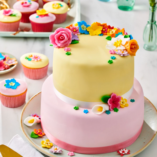 [P. CADUC.] FONDANT FUNCAKES - ROJO RUBI 250 G