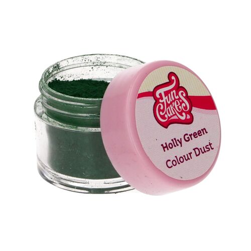 COLORANTE EN POLVO FUNCAKES - VERDE ACEBO