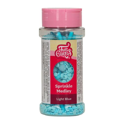 SPRINKLES FUNCAKES - MIX AZUL CLARO 70 G