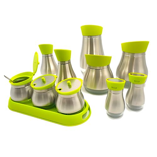 SET MENAJE DE COCINA PARA ALMACENAJE - VERDE