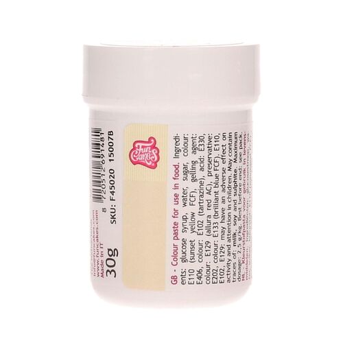 [P. CADUC.] COLORANTE EN PASTA FUNCAKES - MARFIL 30 G