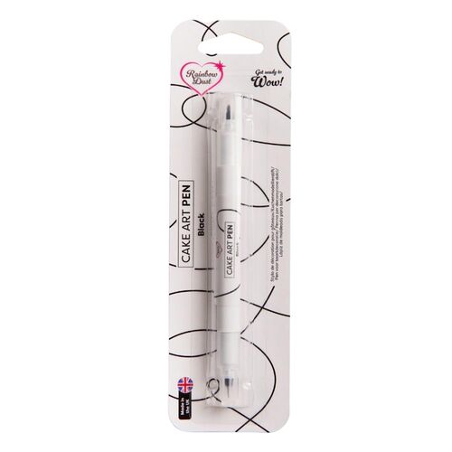 ROTULADOR DOBLE PUNTA RAINBOW DUST - BLACK / NEGRO