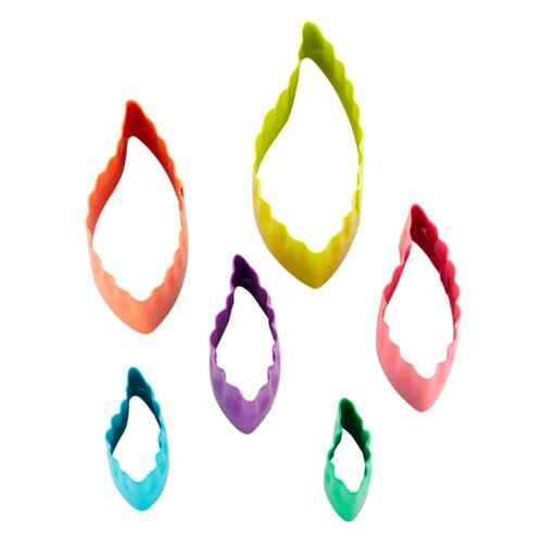 SET CORTADORES DOBLE CARA WILTON - HOJAS