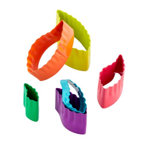 SET CORTADORES DOBLE CARA WILTON - HOJAS