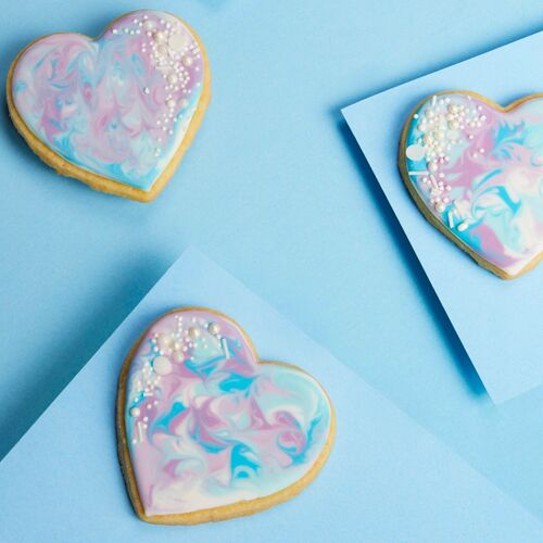 COLORANTE LIQUIDO "FLO" RAINBOW DUST - BABY BLUE / AZUL BEBE 19 G