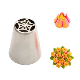 BOQUILLA DE ACERO INOXIDABLE - TULIPAN (5 PETALOS) Nº3