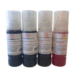 PACK 4 BOTELLAS DE TINTA COMESTIBLE PARA IMPRESORA EPSON - 70 ML