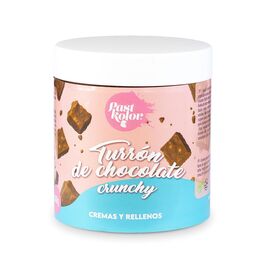 CREMA DE TURRON DE CHOCOLATE CRUNCHY PASTKOLOR - 300 G