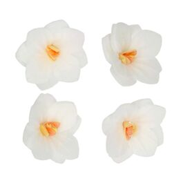 FLORES DE PAPEL COMESTIBLES FUNCAKES - HORTENSIA BLANCA PEQUEÑA