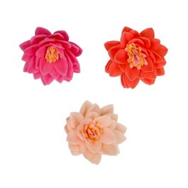 FLORES DE PAPEL COMESTIBLES FUNCAKES - MIX LOTO MEDIANA