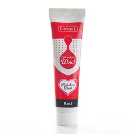 COLORANTE EN GEL "PROGEL" RAINBOW DUST - RED / ROJO 25 G